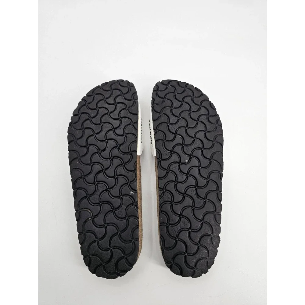 Birkenstock Madrid Birko Flor, White US‎ Men's 5 Women's 7 / EU 38